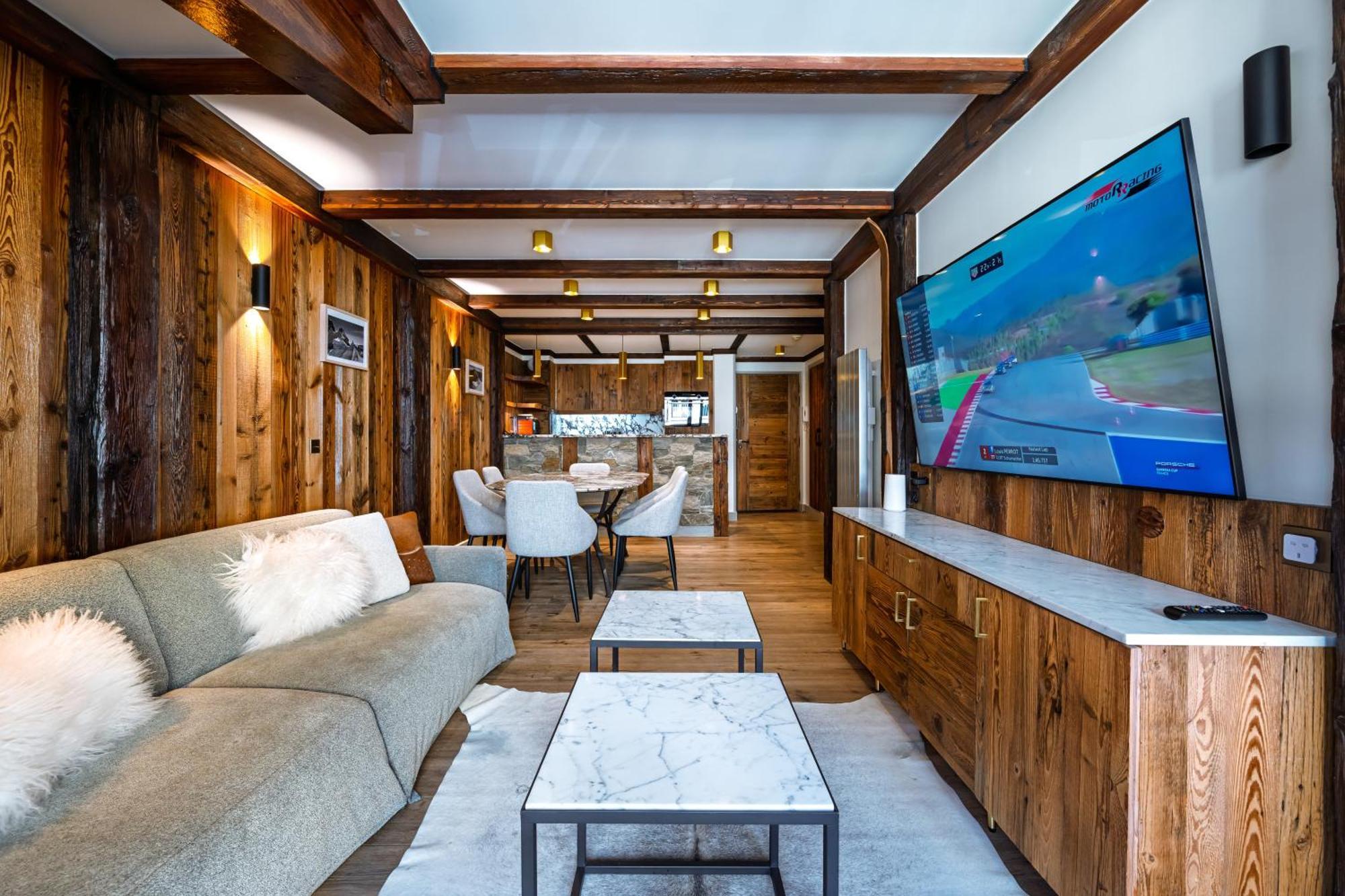 Luxury Suite 70M2 Balcon Courchevel1850 Parking Zewnętrze zdjęcie