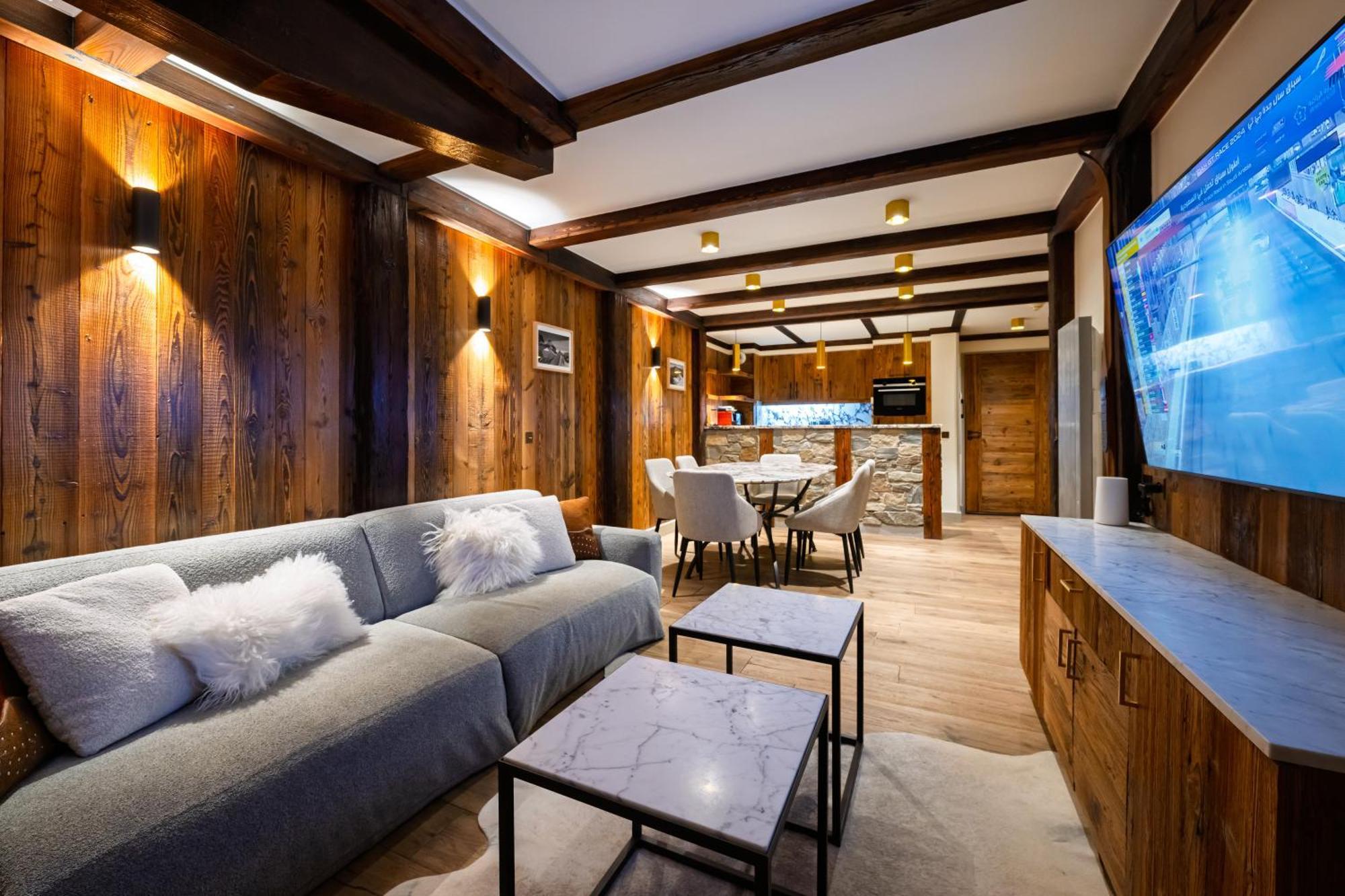 Luxury Suite 70M2 Balcon Courchevel1850 Parking Zewnętrze zdjęcie